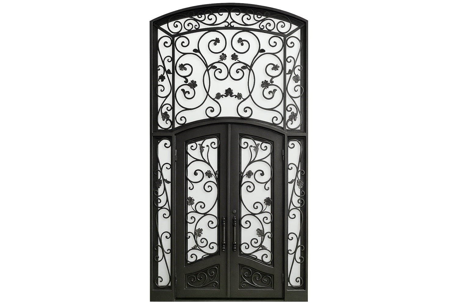 Royal 358 Wrought Iron Custom Exterior Door by Nova