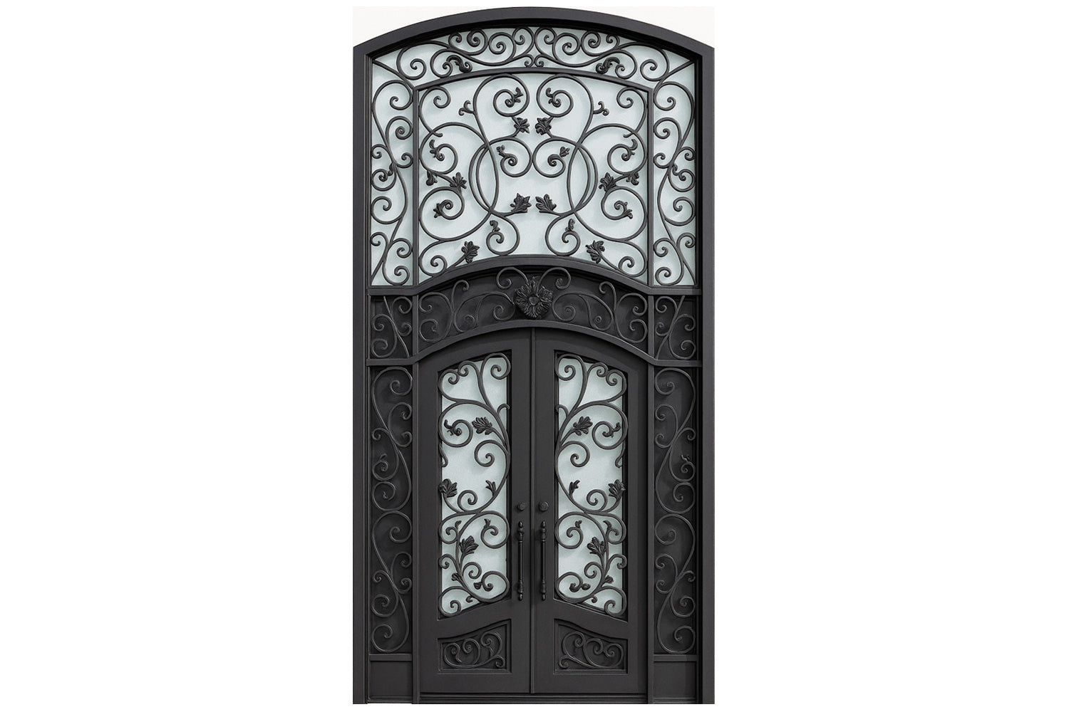 Royal 358 Wrought Iron Custom Exterior Door by Nova