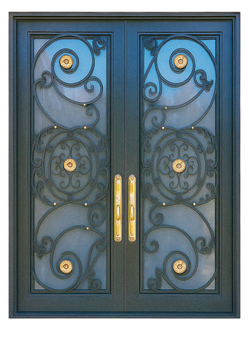 Royal 359 Wrought Iron Custom Exterior Door by Nova