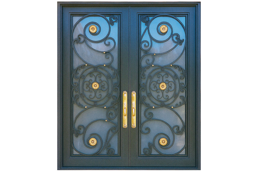 Royal 359 Wrought Iron Custom Exterior Door by Nova