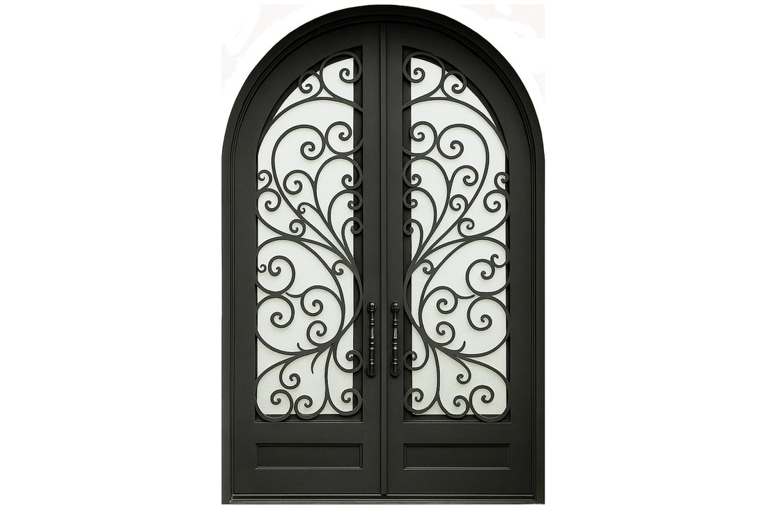 Royal 360 Wrought Iron Custom Exterior Door by Nova