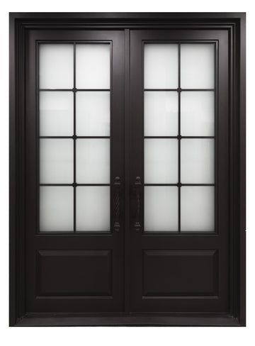 Royal 052 Wrought Iron Custom Exterior Door by Nova