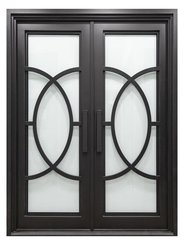 Royal 053 Wrought Iron Custom Exterior Door by Nova