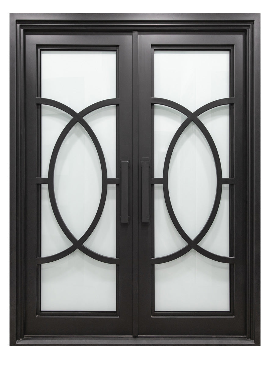Royal 053 Wrought Iron Custom Exterior Door by Nova