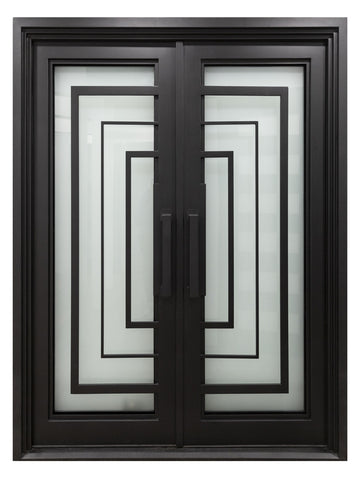 Royal 054 Wrought Iron Custom Exterior Door by Nova