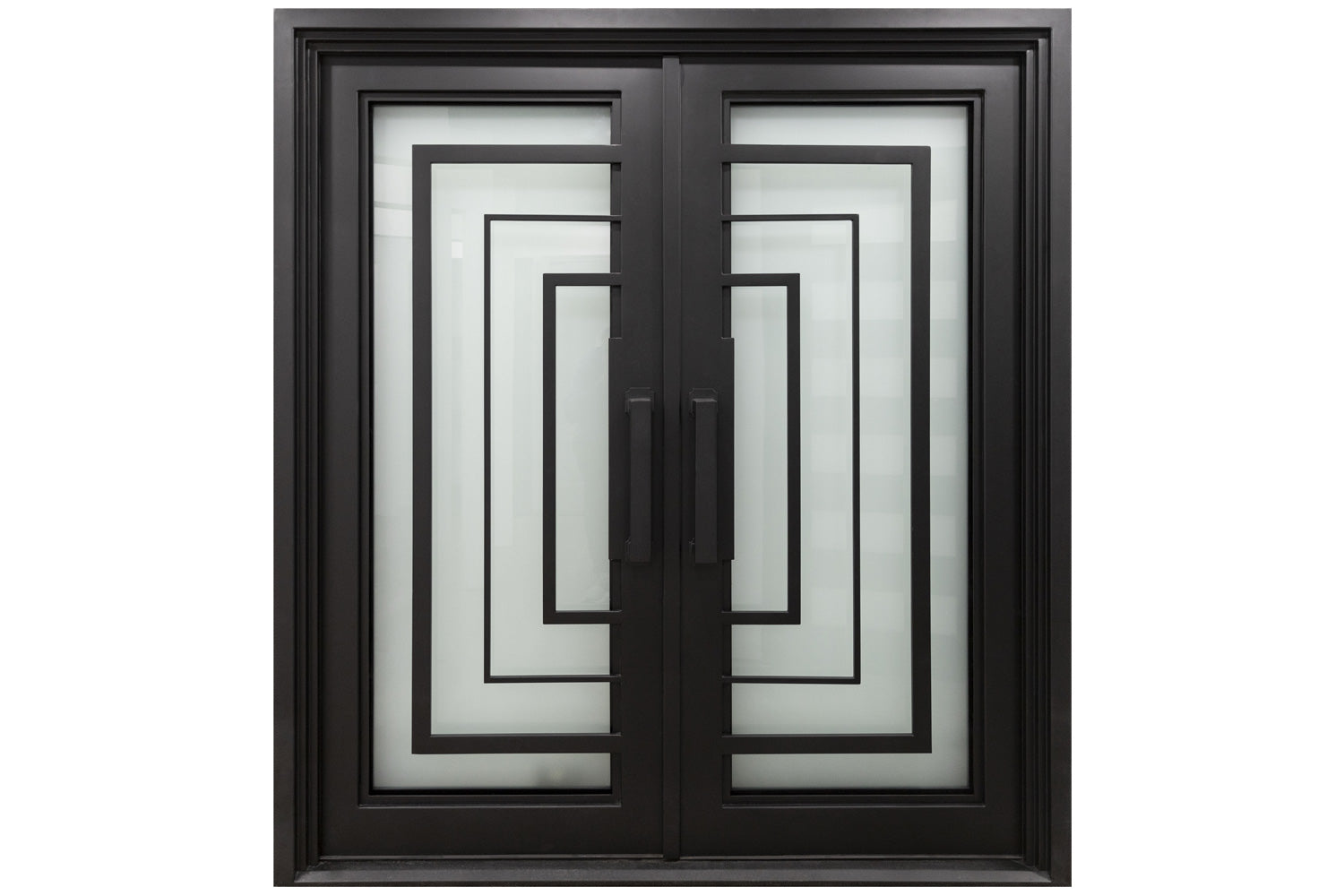 Nova Royal Series Wrought Iron Custom Exterior Door Style 054