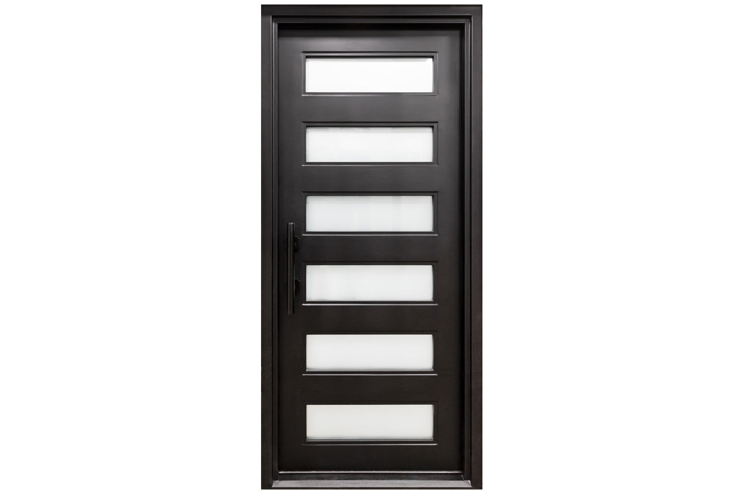 Nova Royal Series Wrought Iron Custom Exterior Door Style 055