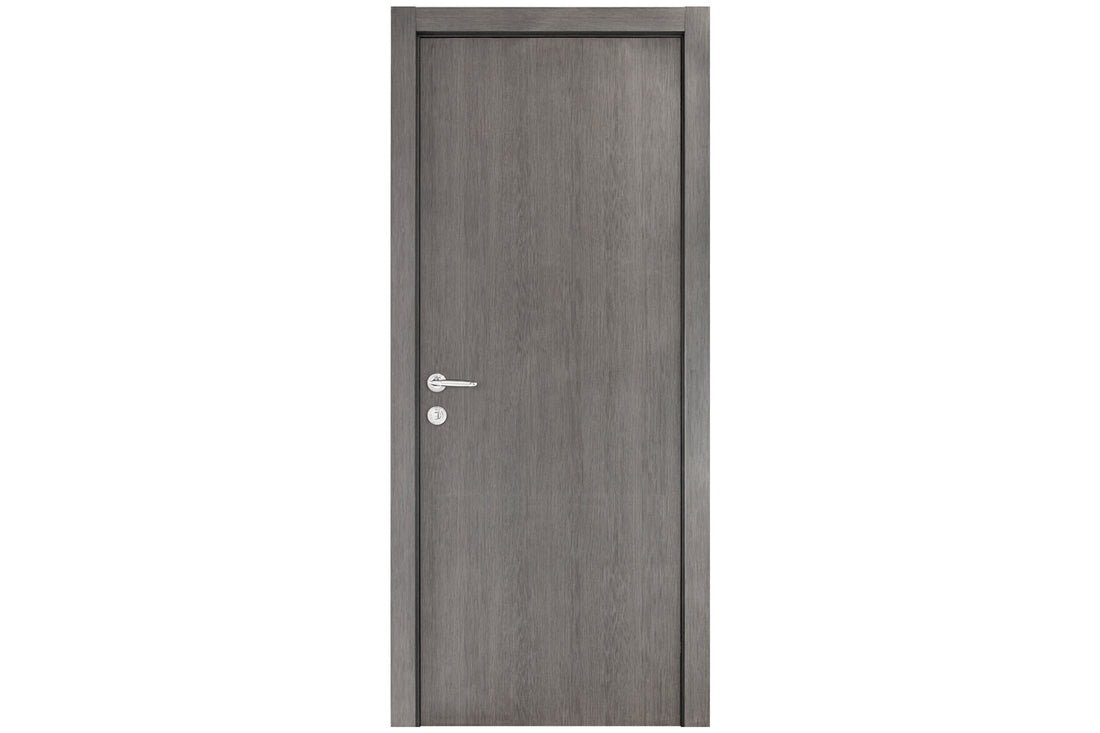 Nova Smart 001 Gray Eco Veneer Modern Interior Door - Single Door