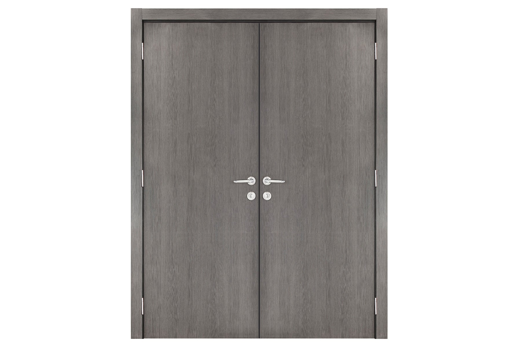 Nova Smart 001 Gray Eco Veneer Modern Interior Door - Double Door
