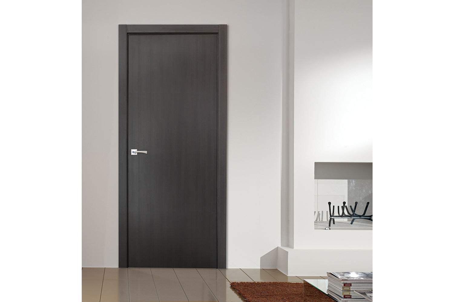 Nova Smart 001 Wenge Eco Veneer Modern Interior Door