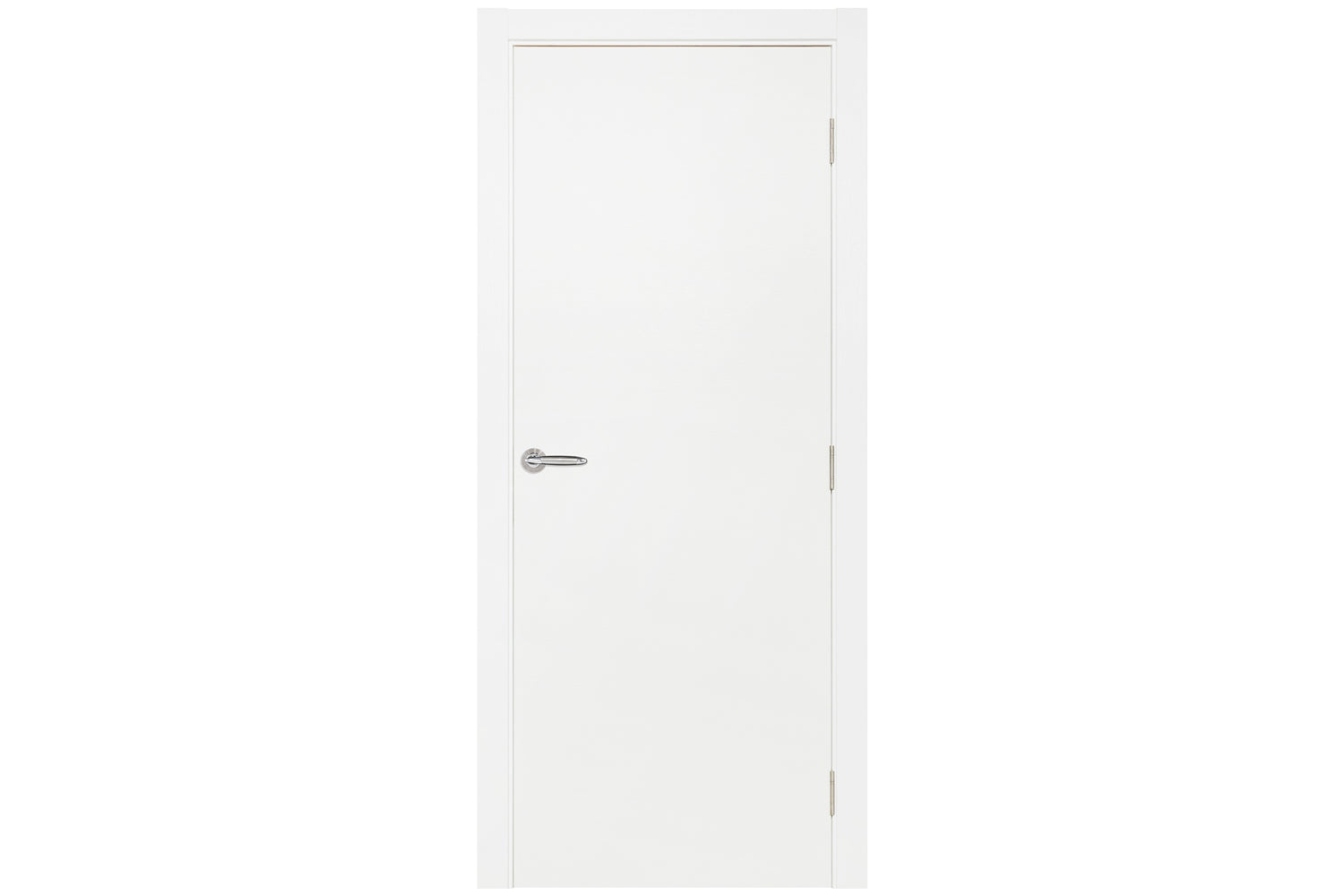 Nova Smart 001 White Cortex Laminated Modern Interior Door - Single Door