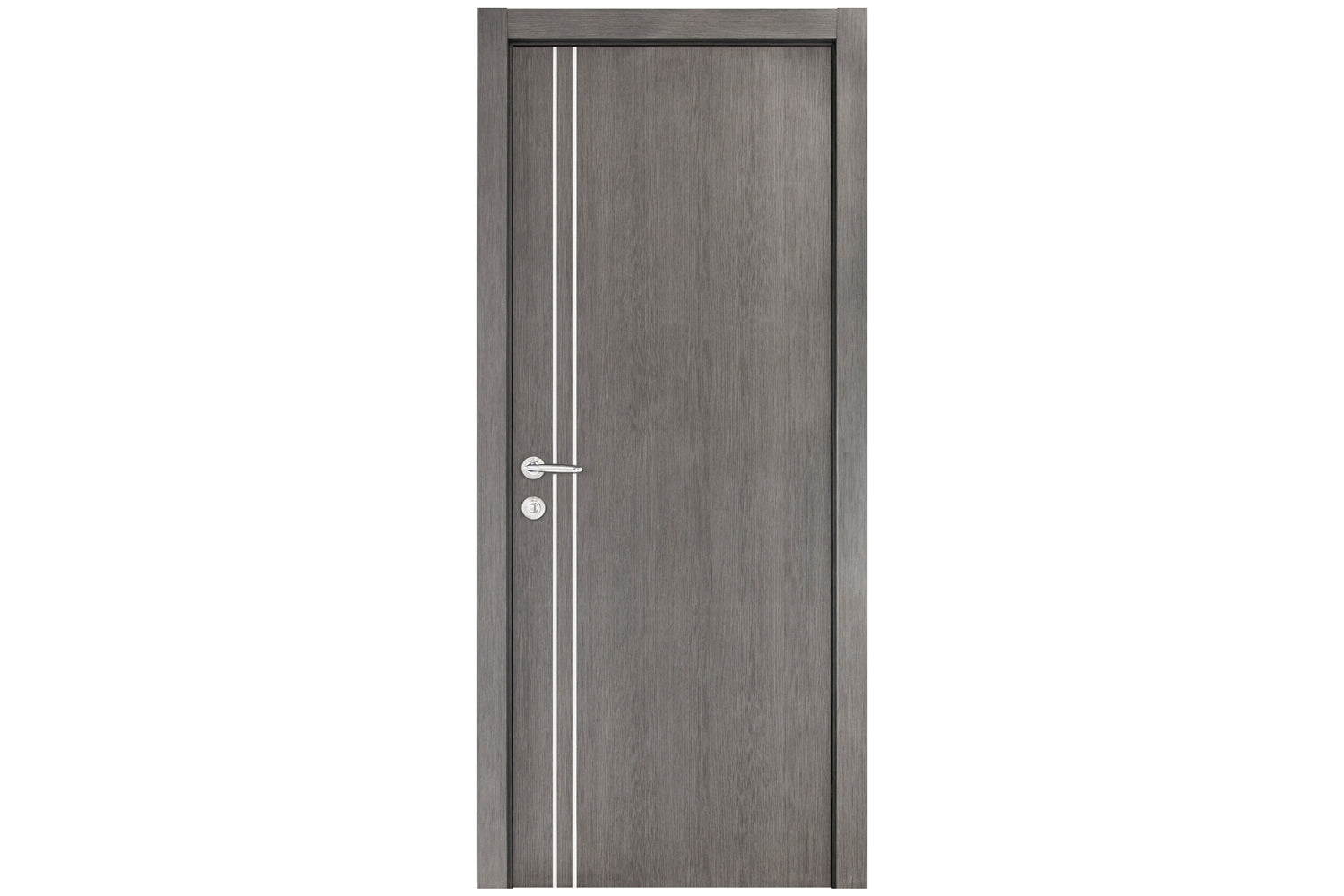 Nova Smart 002 Gray Eco Veneer Modern Interior Door - Single Door