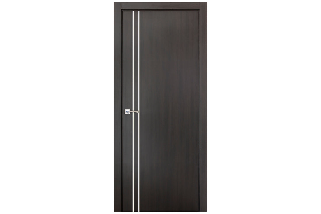 Nova Smart 002 Wenge Eco Veneer Modern Interior Door - Single Door