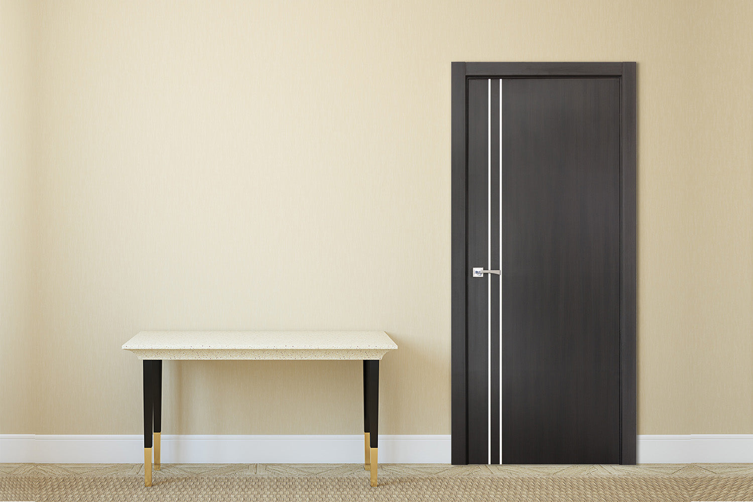Nova Smart 002 Wenge Eco Veneer Modern Interior Door