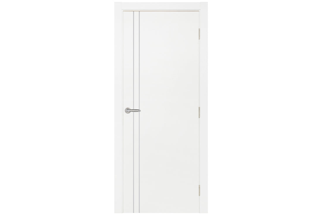 Nova Smart 002 White Cortex Laminated Modern Interior Door - Single Door
