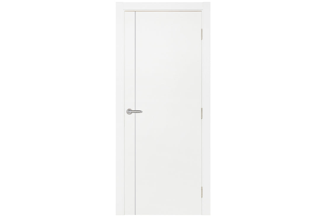 Nova Smart 003 White Cortex Laminated Modern Interior Door - Single Door