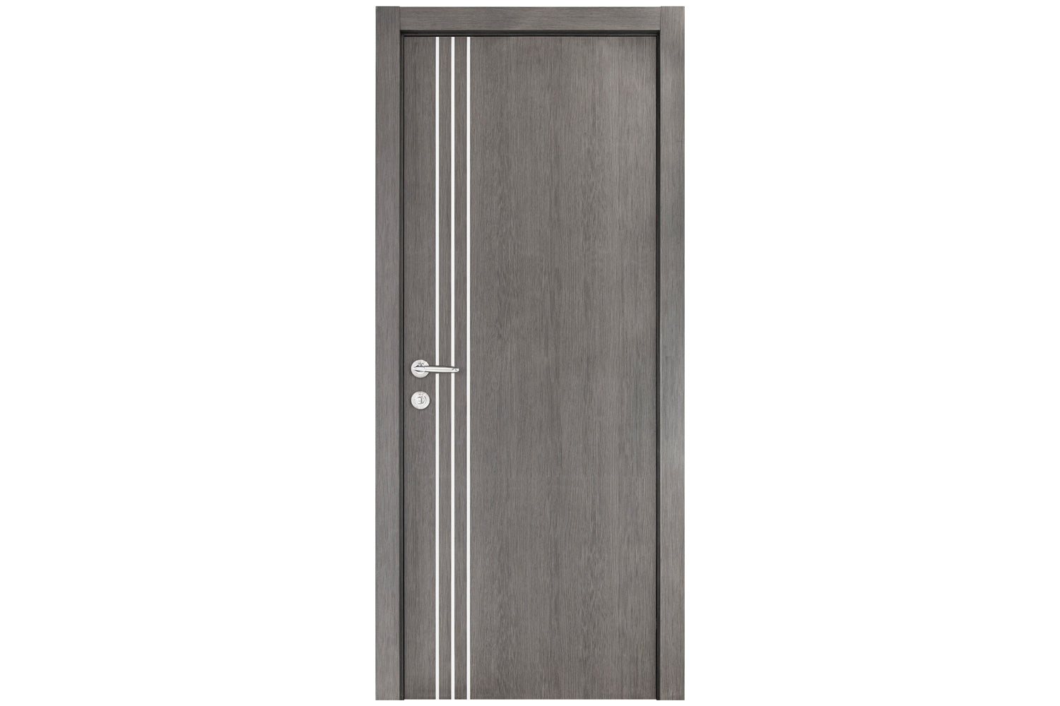 Nova Smart 004 Gray Eco Veneer Modern Interior Door - Single Door