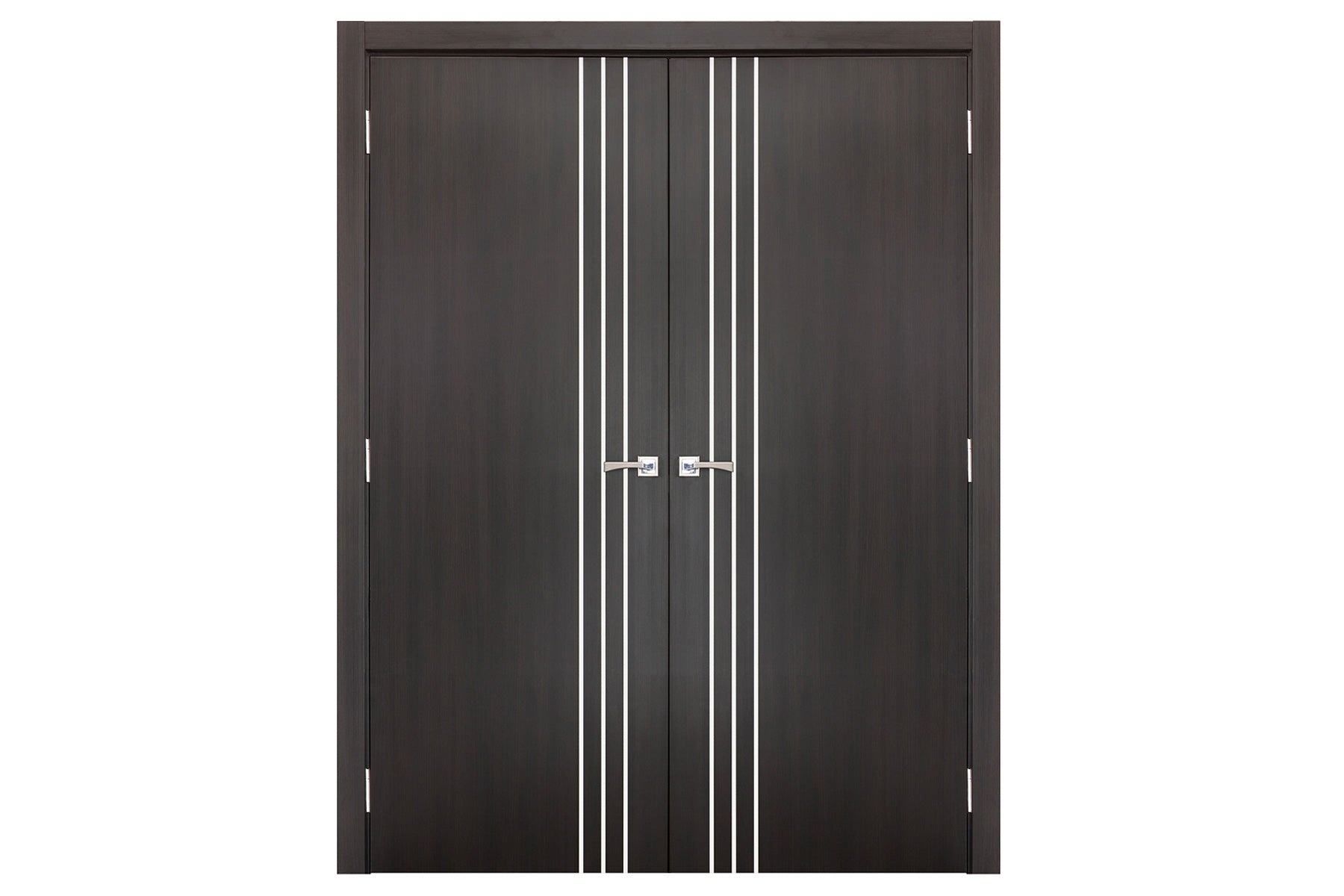 Nova Smart 004 Wenge Eco Veneer Modern Interior Door - Double Door