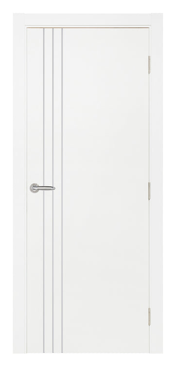 Nova Smart 004 White Cortex Laminated Modern Interior Door