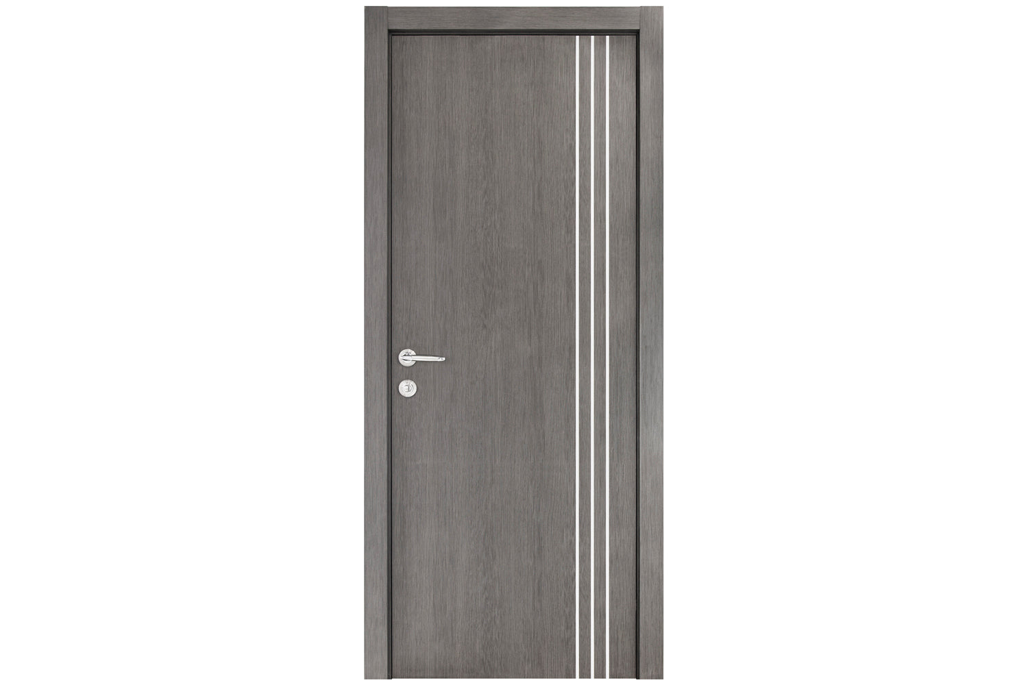 Nova Smart 005 Gray Eco Veneer Modern Interior Door - Single Door