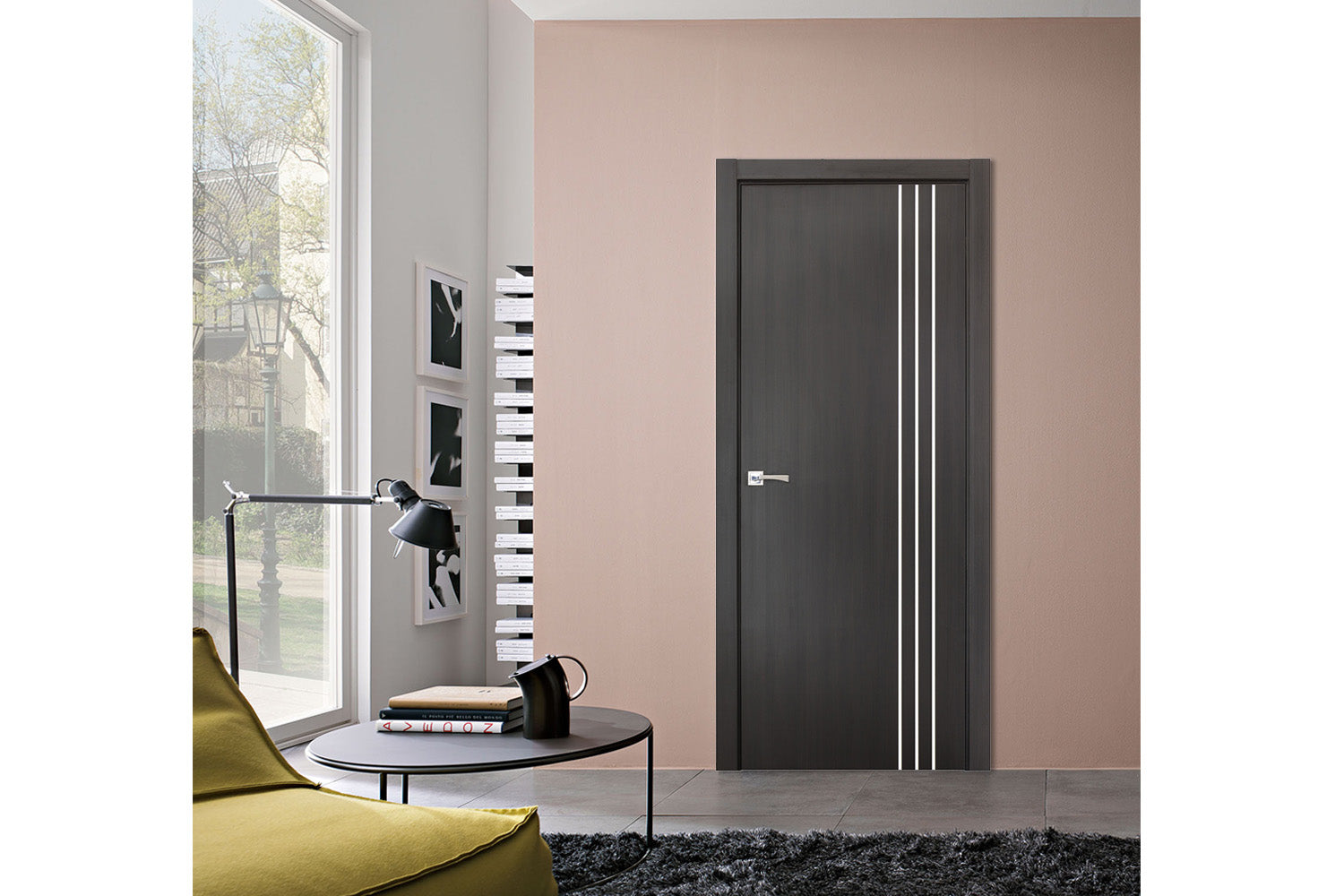 Nova Smart 004 Wenge Eco Veneer Modern Interior Door