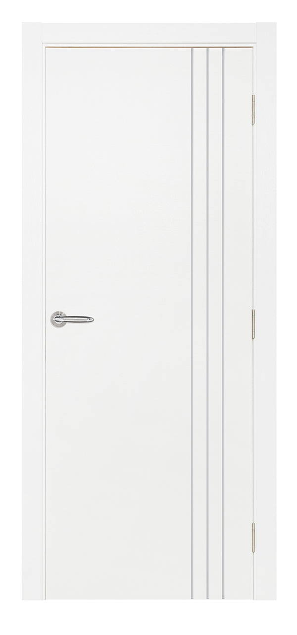 Nova Smart 005 White Cortex Laminated Modern Interior Door