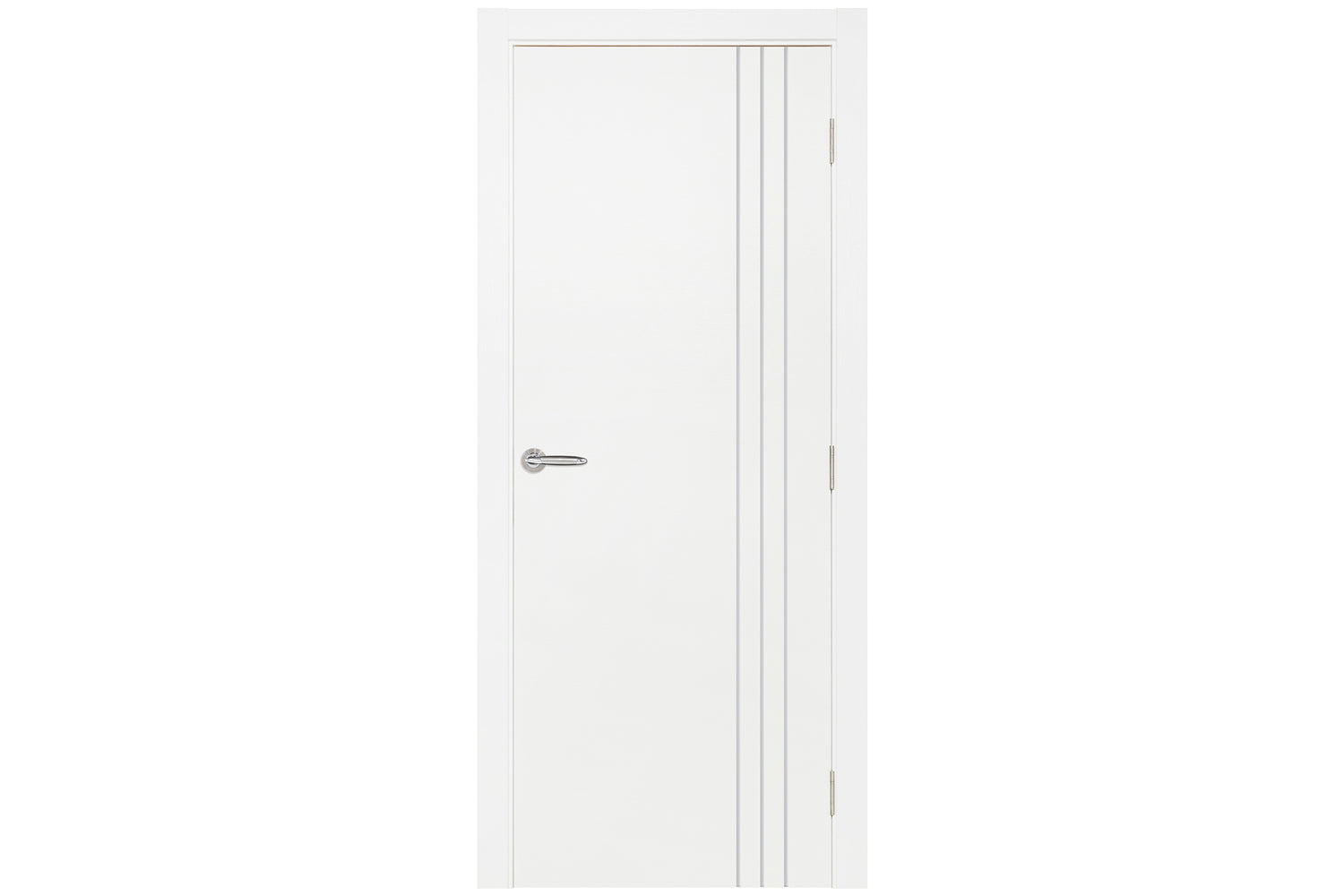 Nova Smart 005 White Cortex Laminated Modern Interior Door - Single Door