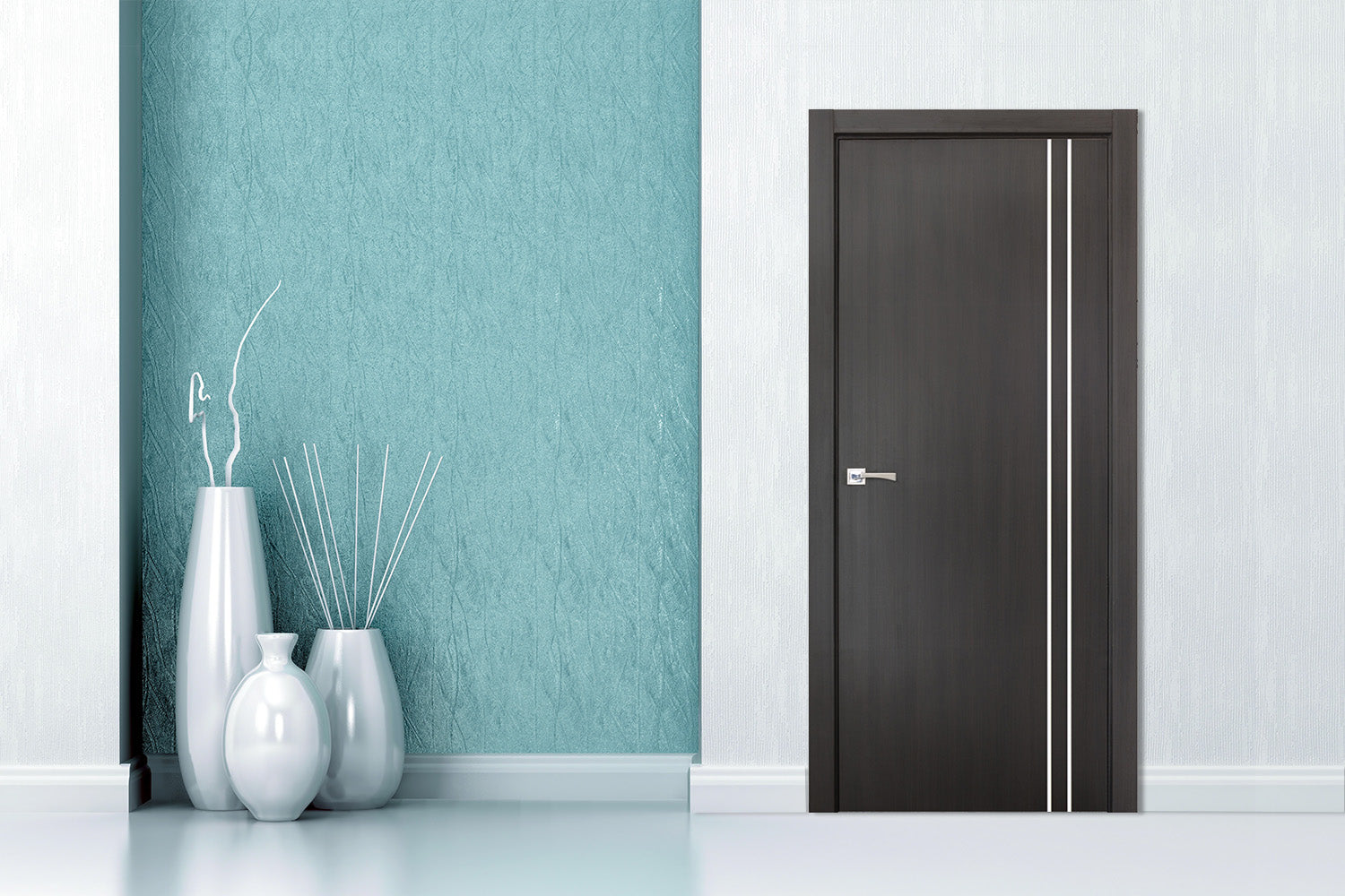 Nova Smart 006 Wenge Eco Veneer Modern Interior Door