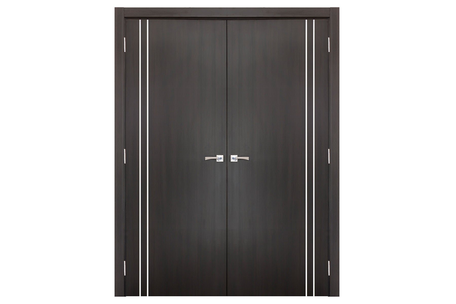 Nova Smart 006 Wenge Eco Veneer Modern Interior Door - Double Door