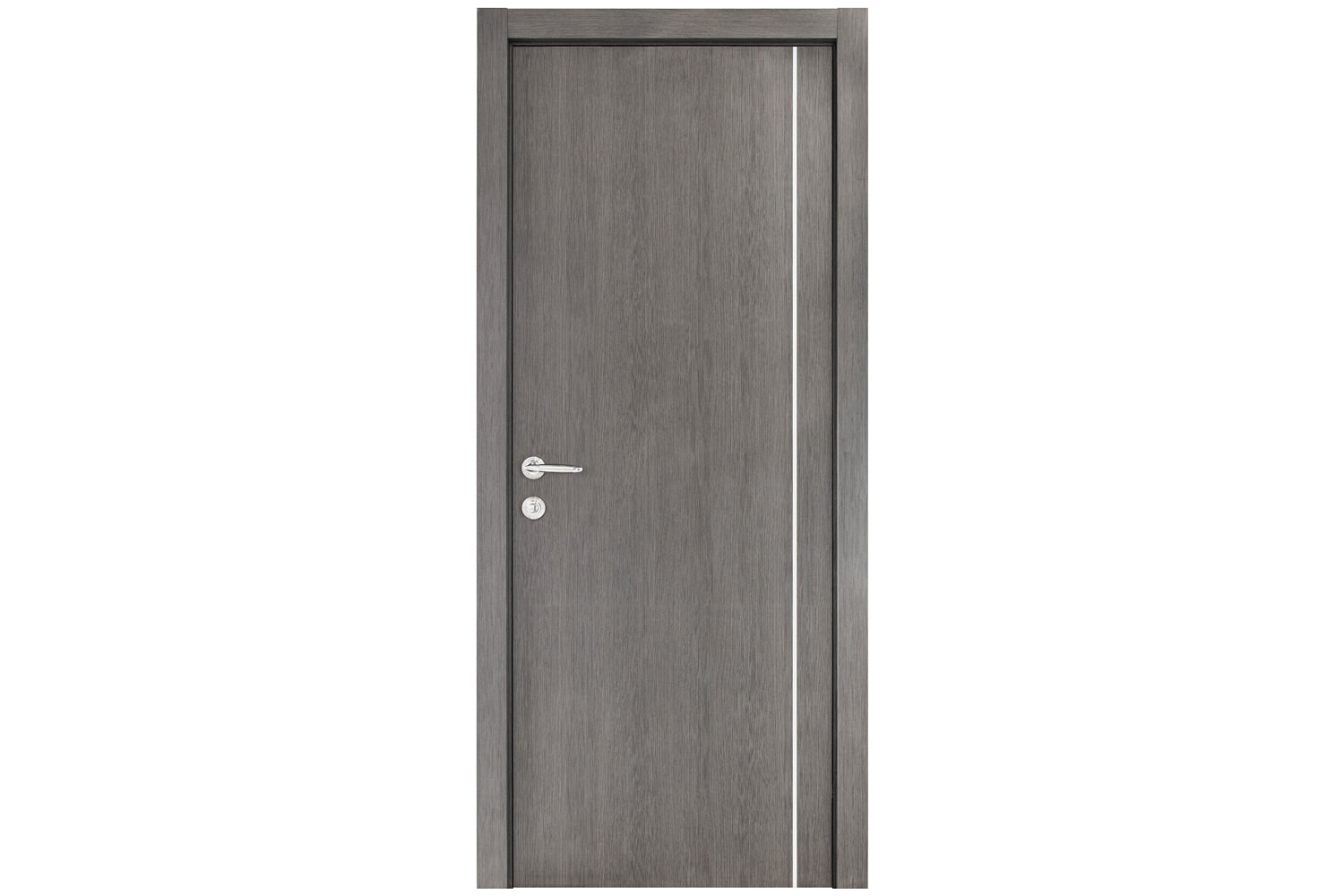 Nova Smart 007 Gray Eco Veneer Modern Interior Door - Single Door
