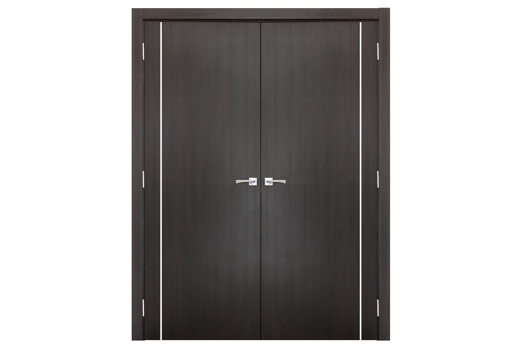 Nova Smart 007 Wenge Eco Veneer Modern Interior Door - Double Door