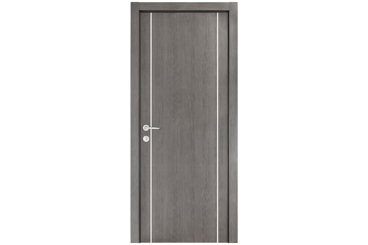 Nova Smart 008 Gray Eco Veneer Modern Interior Door - Single Door