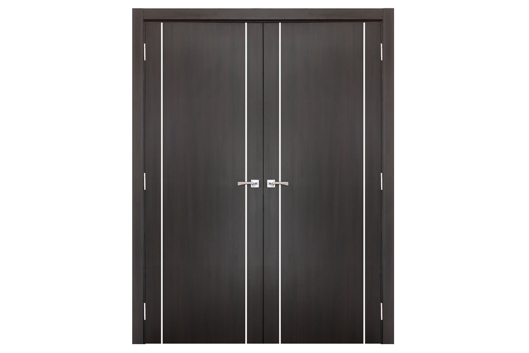 Nova Smart 008 Wenge Eco Veneer Modern Interior Door - Double Door