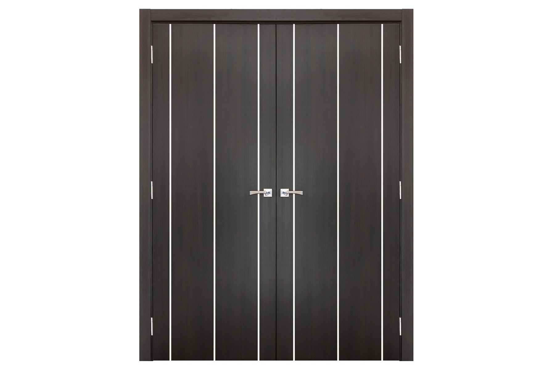 Nova Smart 009 Wenge Eco Veneer Modern Interior Door - Double Door