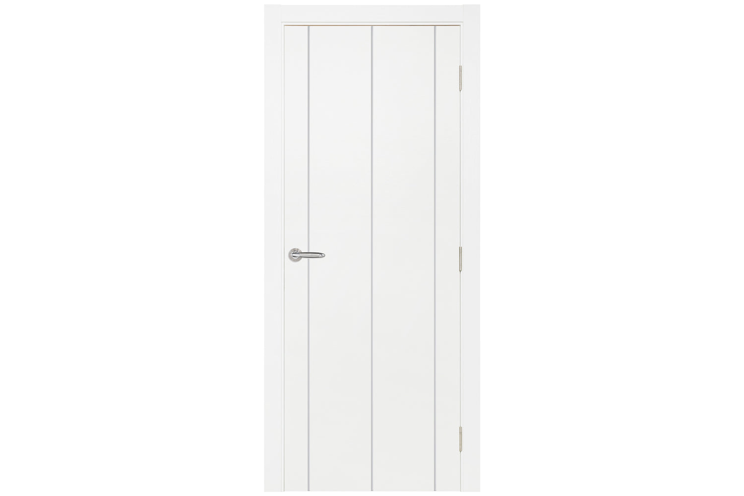 Nova Smart 009 White Cortex Laminated Modern Interior Door - Single Door
