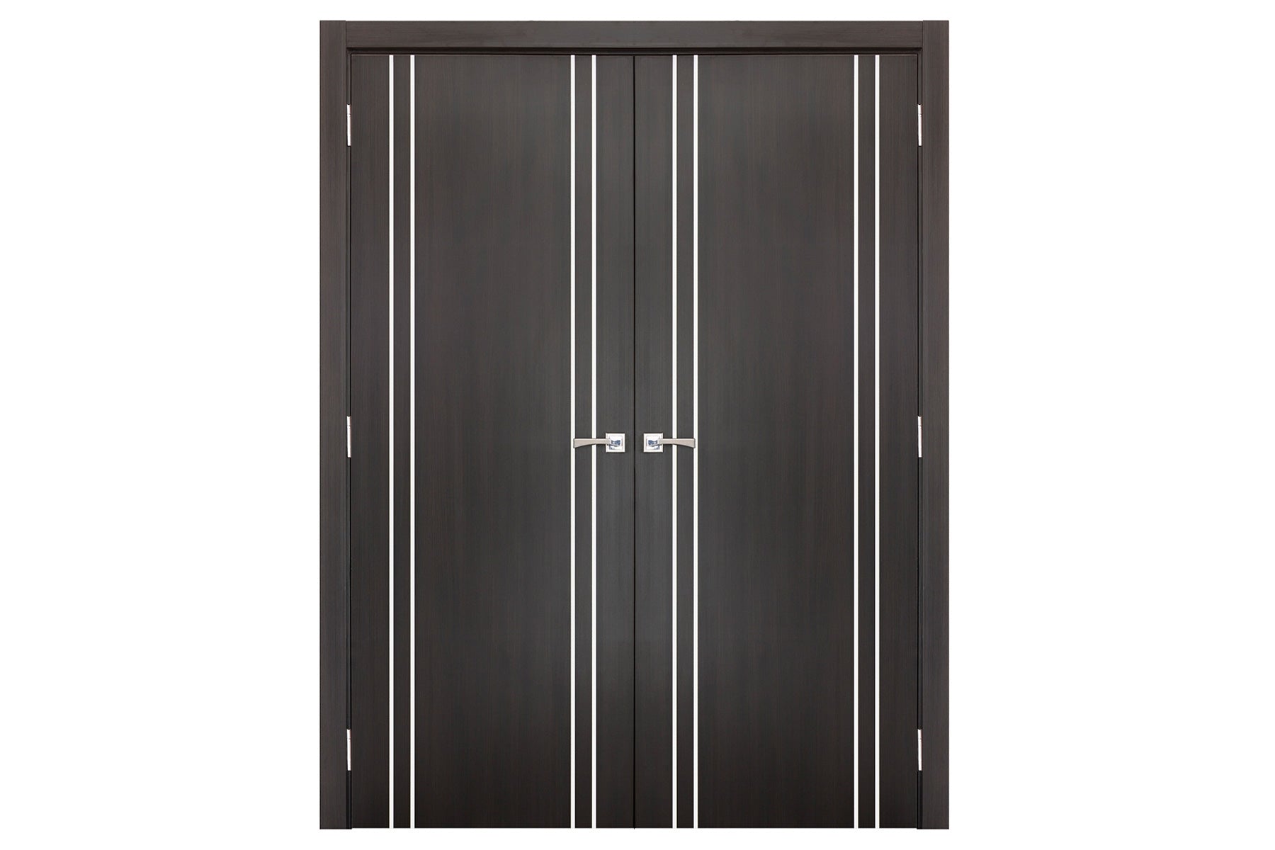 Nova Smart 010 Wenge Eco Veneer Modern Interior Door - Double Door