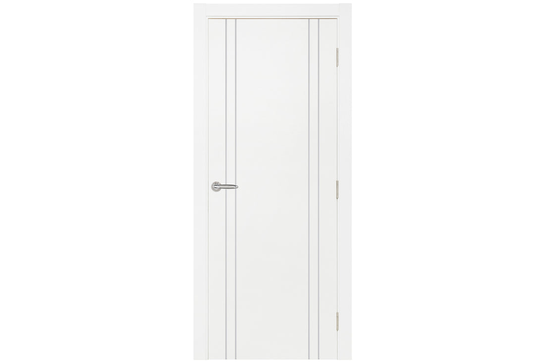 Nova Smart 010 White Cortex Laminated Modern Interior Door - Single Door