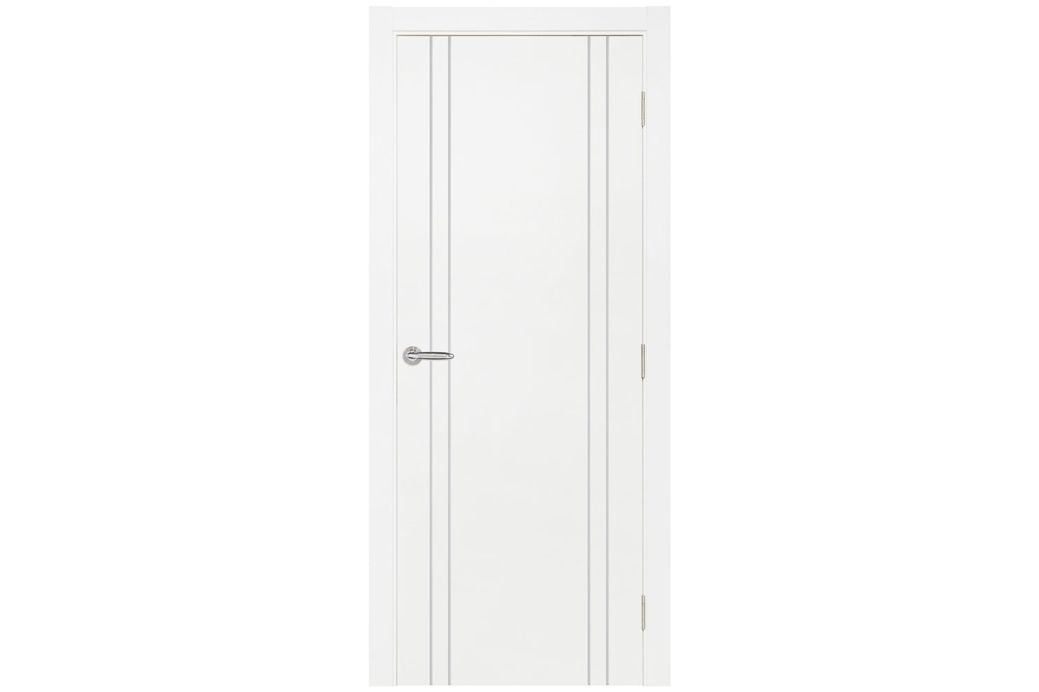 Nova Smart 010 White Cortex Laminated Modern Interior Door - Single Door