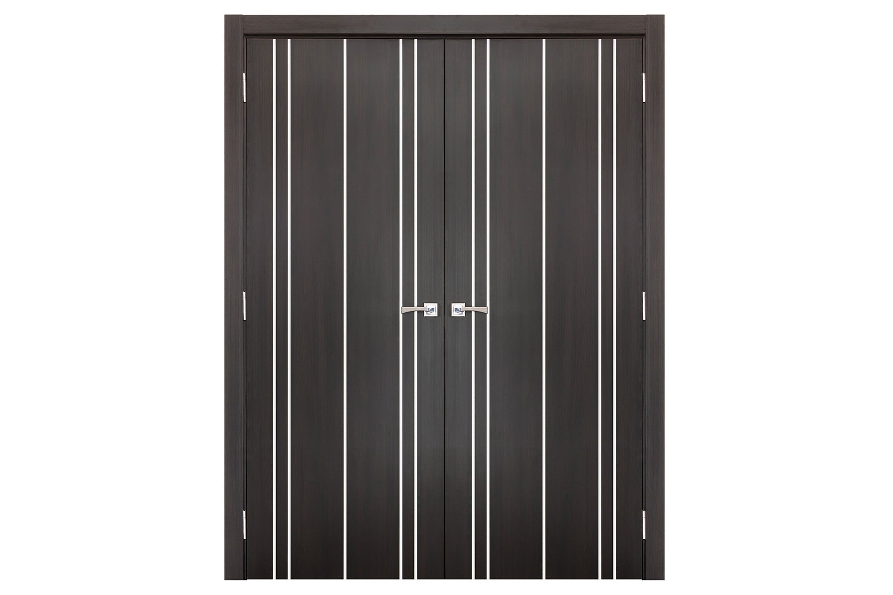 Nova Smart 011 Wenge Eco Veneer Modern Interior Door - Double Door