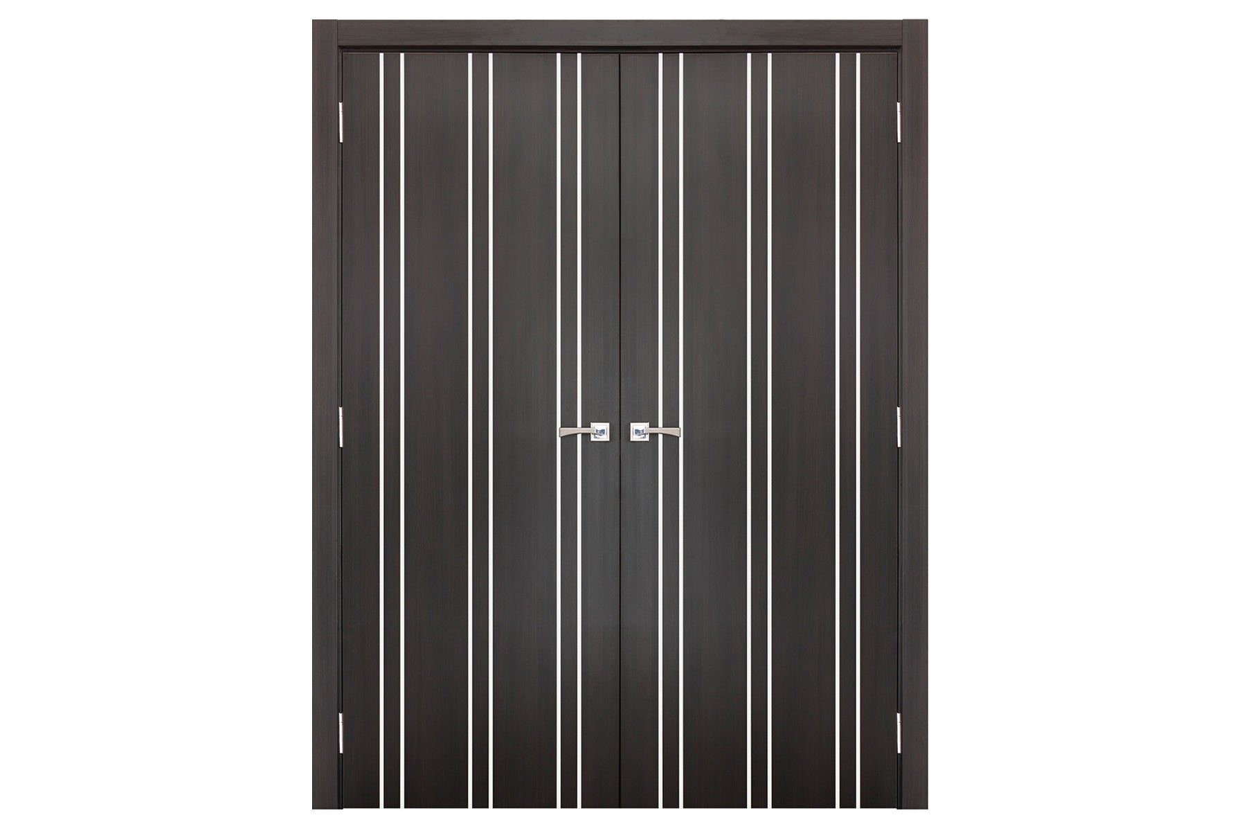 Nova Smart 012 Wenge Eco Veneer Modern Interior Door - Double Door