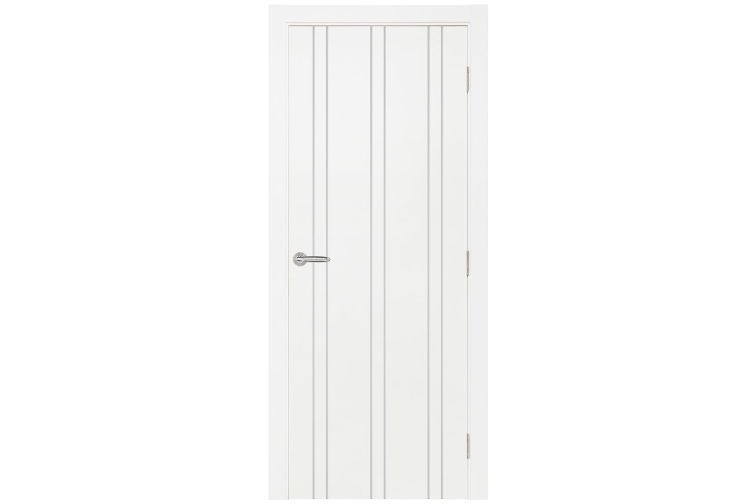Nova Smart 012 White Cortex Laminated Modern Interior Door - Single Door