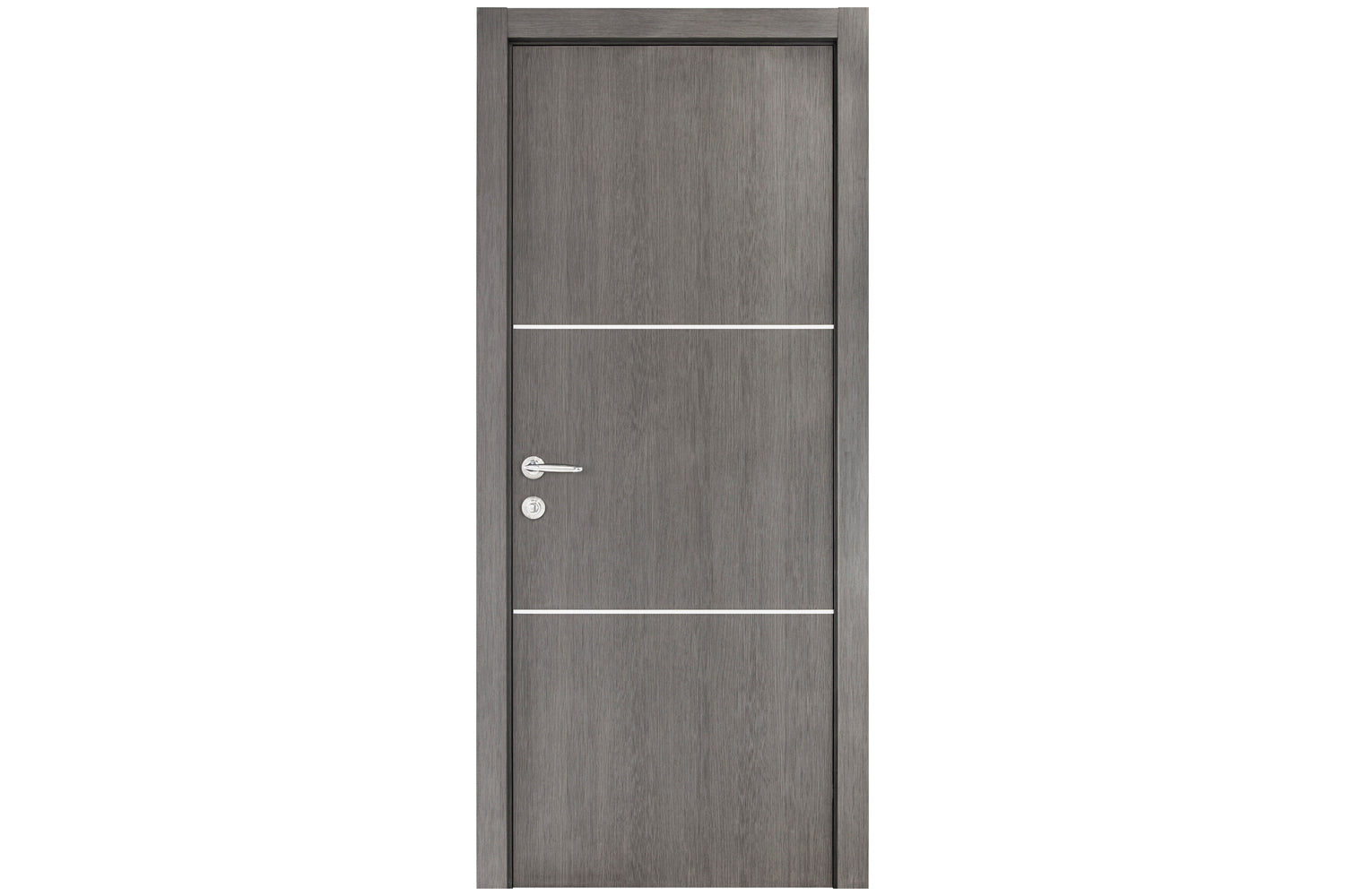 Nova Smart 013 Gray Eco Veneer Modern Interior Door - Single Door