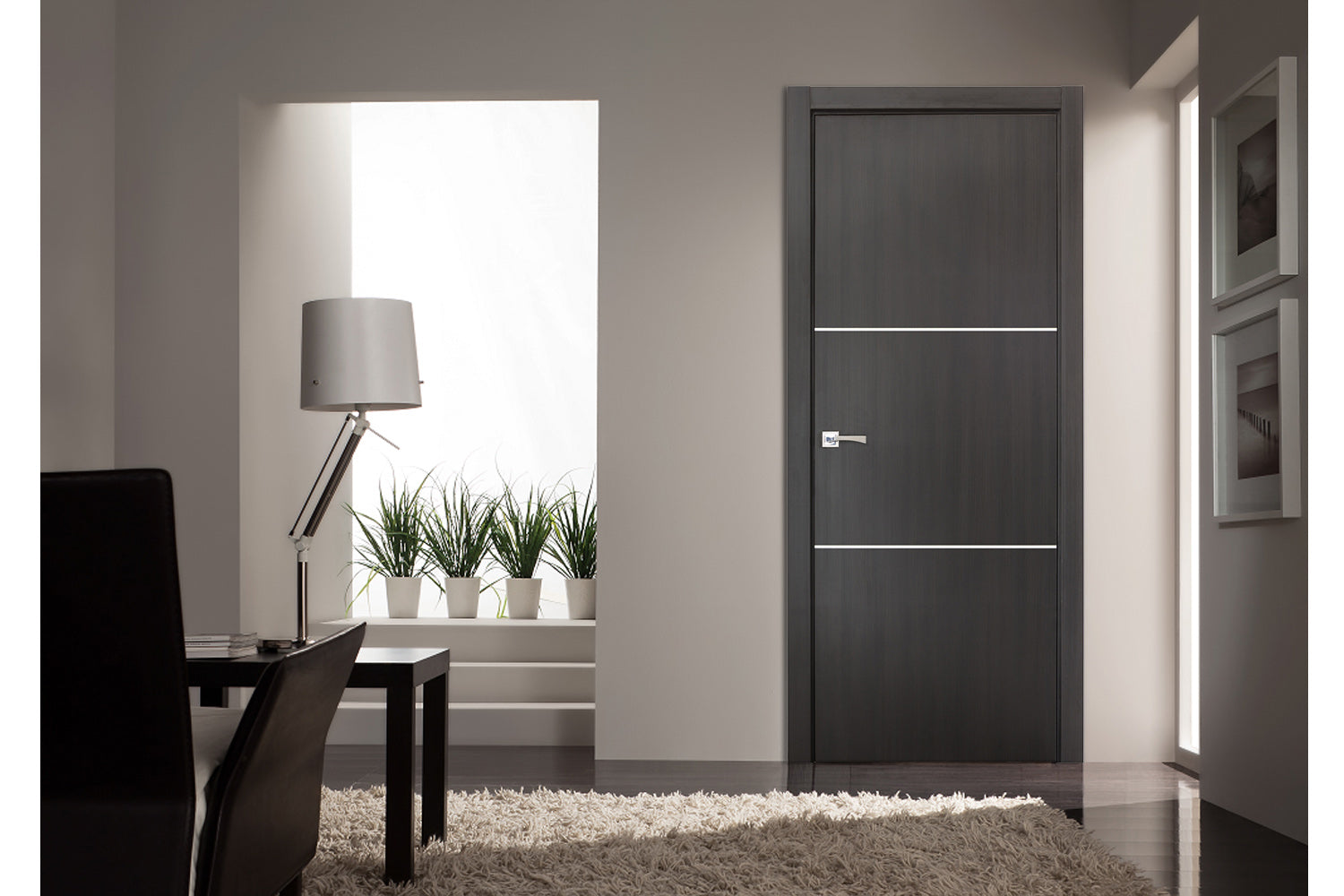 Nova Smart 013 Wenge Eco Veneer Modern Interior Door
