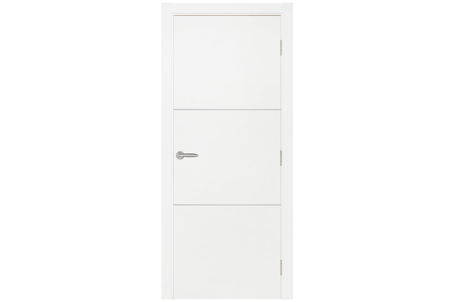 Nova Smart 013 White Cortex Laminated Modern Interior Door - Single Door