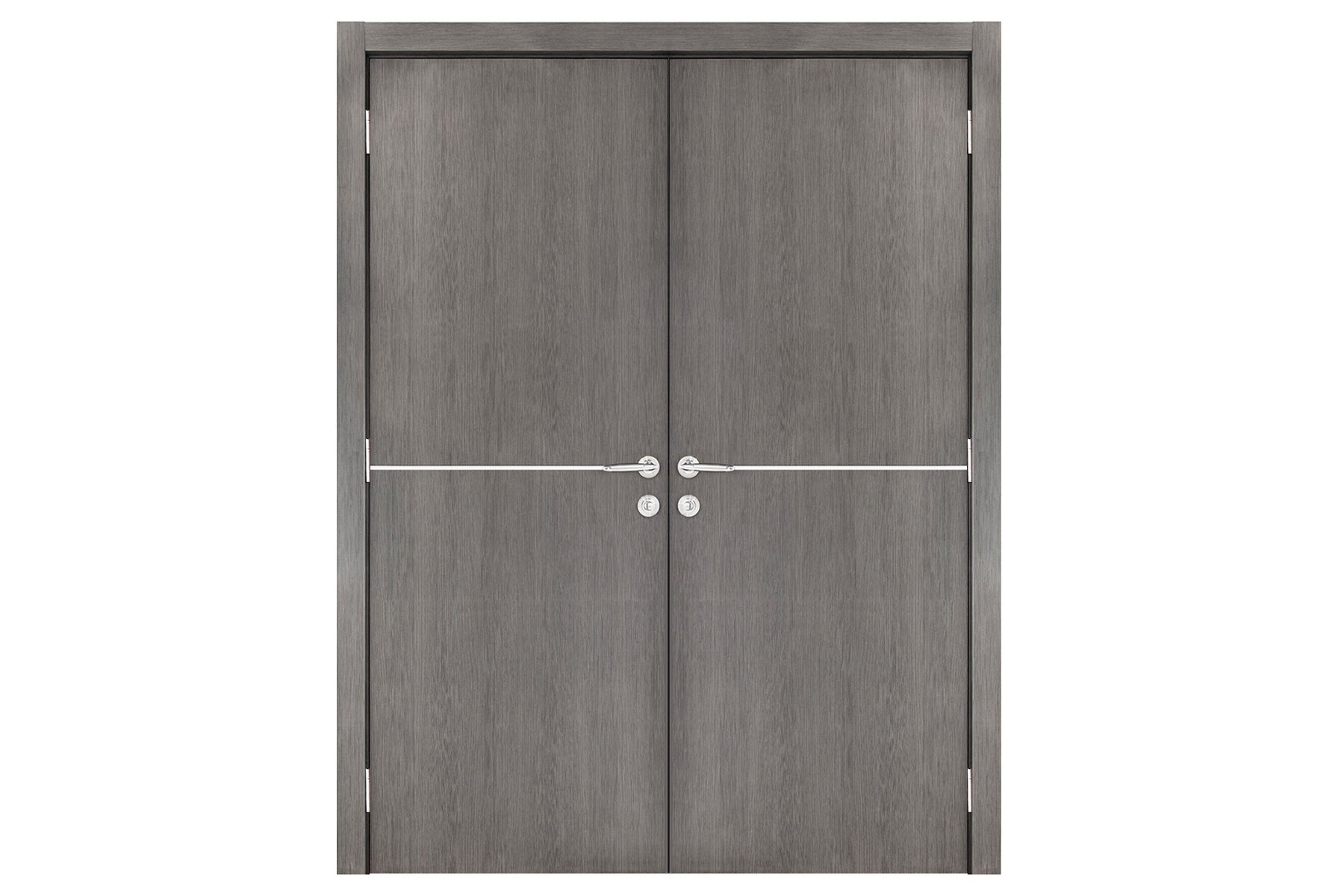 Nova Smart 014 Gray Eco Veneer Modern Interior Door - Double Door