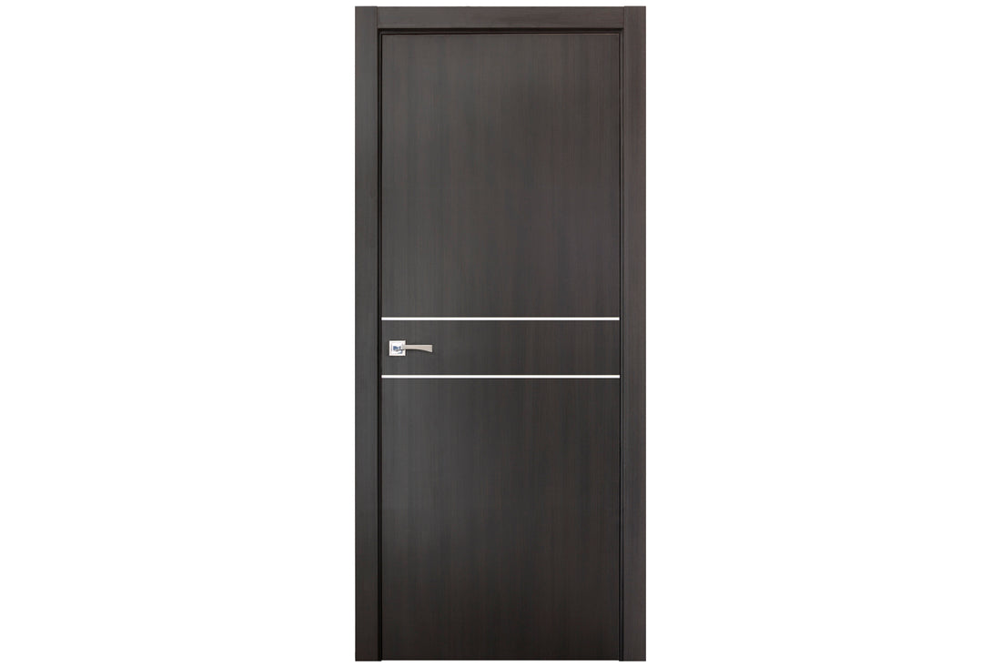 Nova Smart 015 Wenge Eco Veneer Modern Interior Door - Single Door