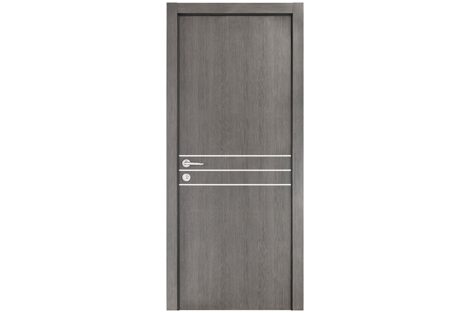 Nova Smart 016 Gray Eco Veneer Modern Interior Door - Single Door