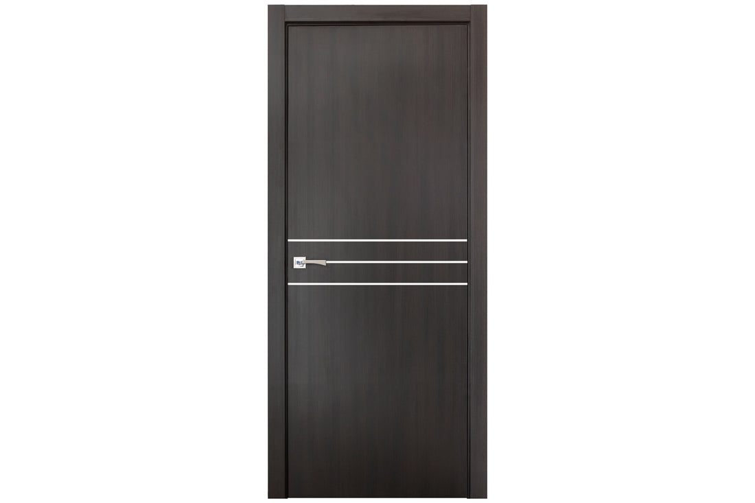 Nova Smart 016 Wenge Eco Veneer Modern Interior Door - Single Door