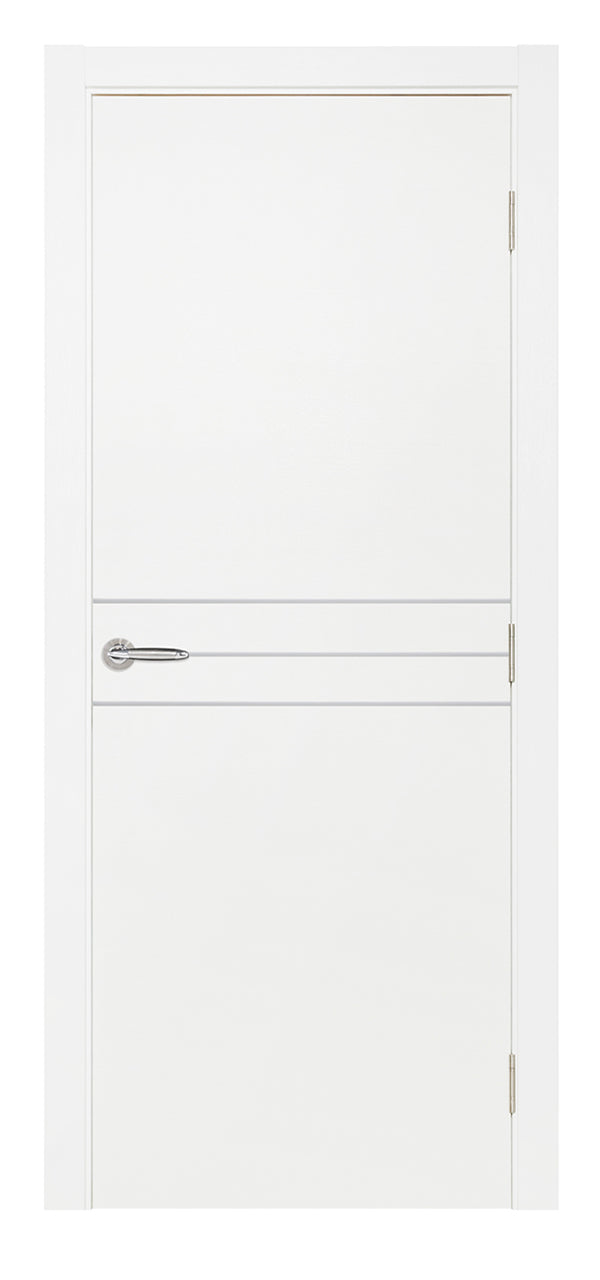 Nova Smart 016 White Cortex Laminated Modern Interior Door