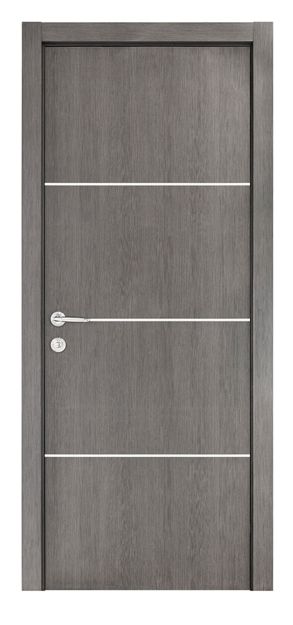 Nova Smart 017 Gray Eco Veneer Modern Interior Door
